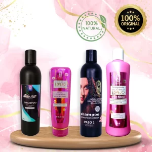Combo 4 Pasos Alisado Orgánico BRILLO ESPEJO x 240 ml