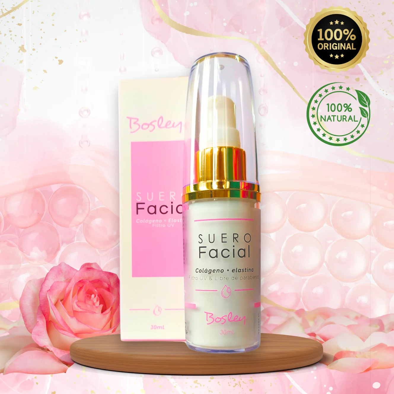Suero Facial Colageno y Elastina